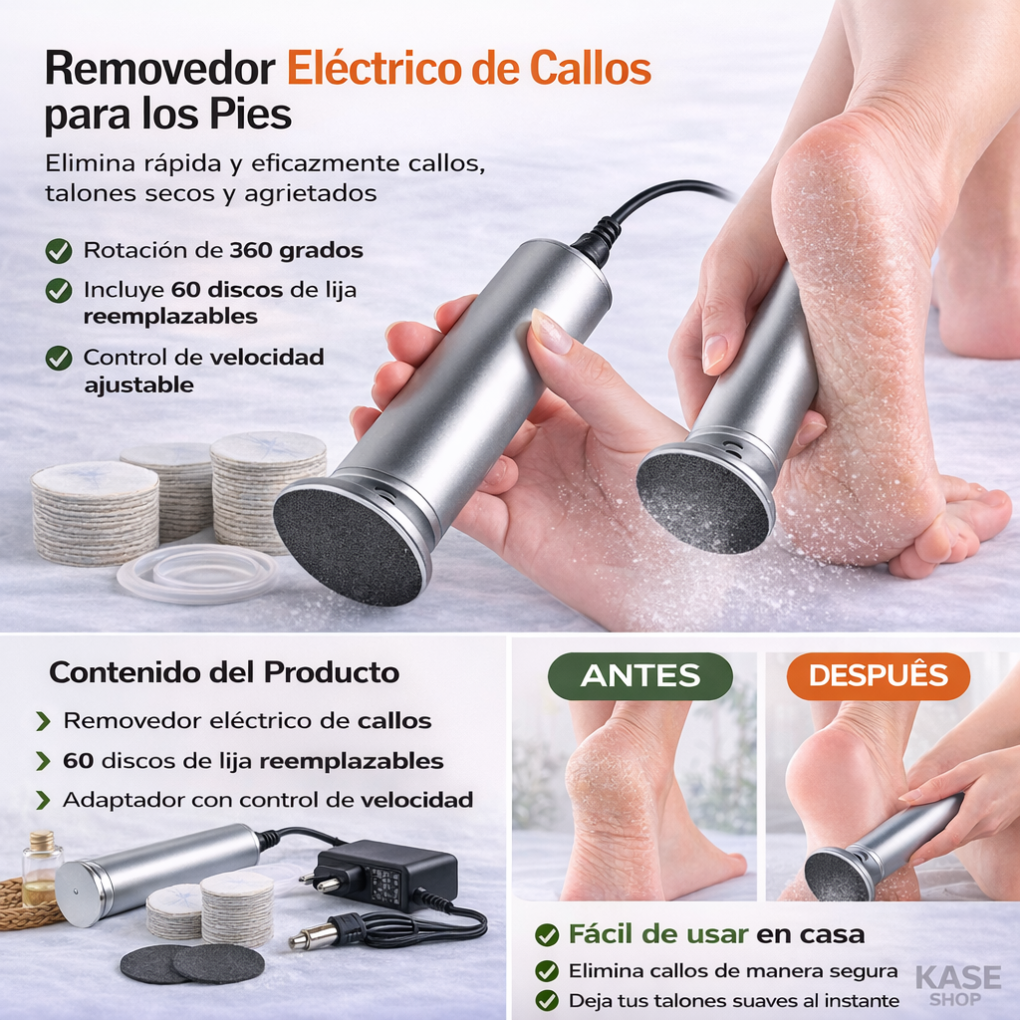 lima para callos de pies