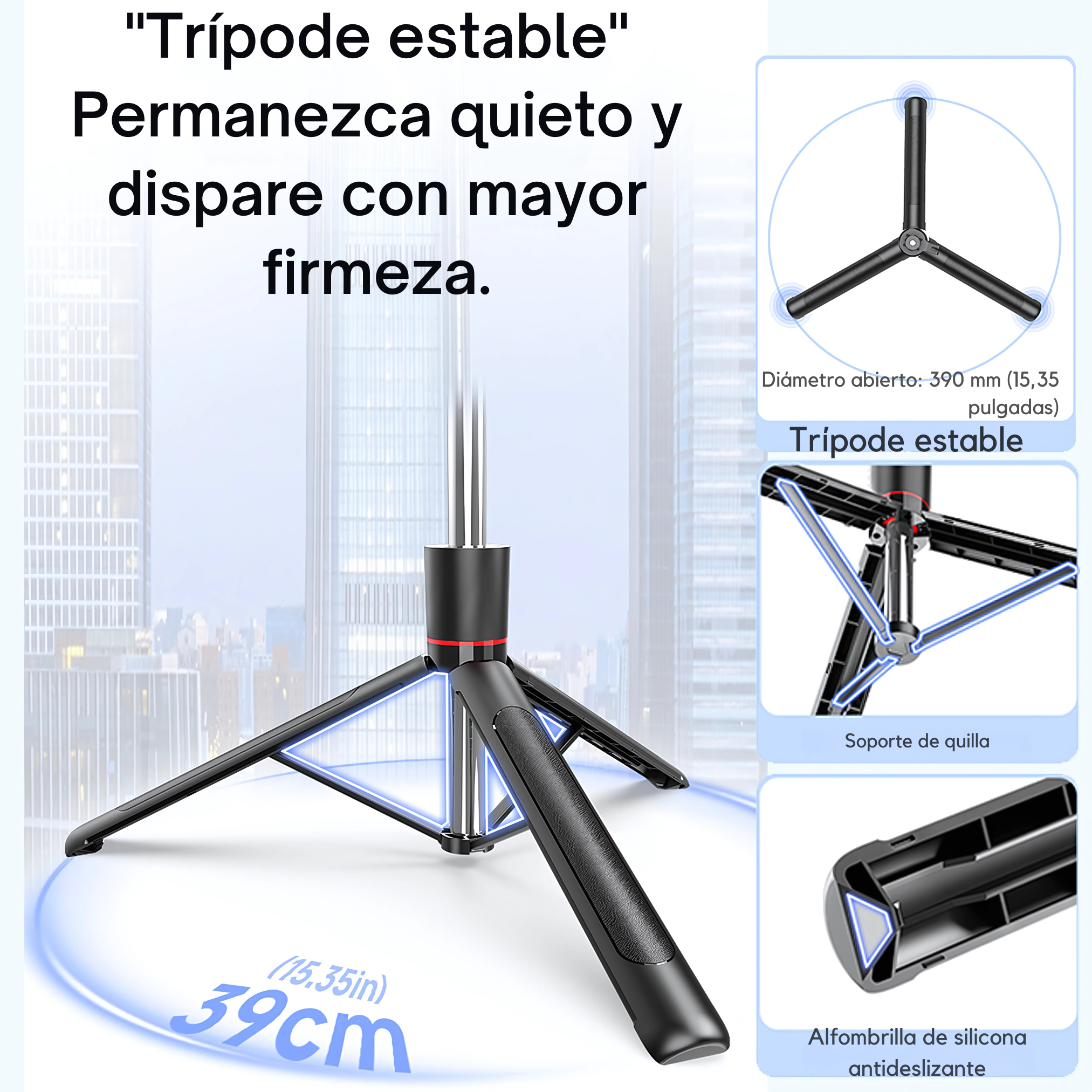 Trípode Ajustable para Celular