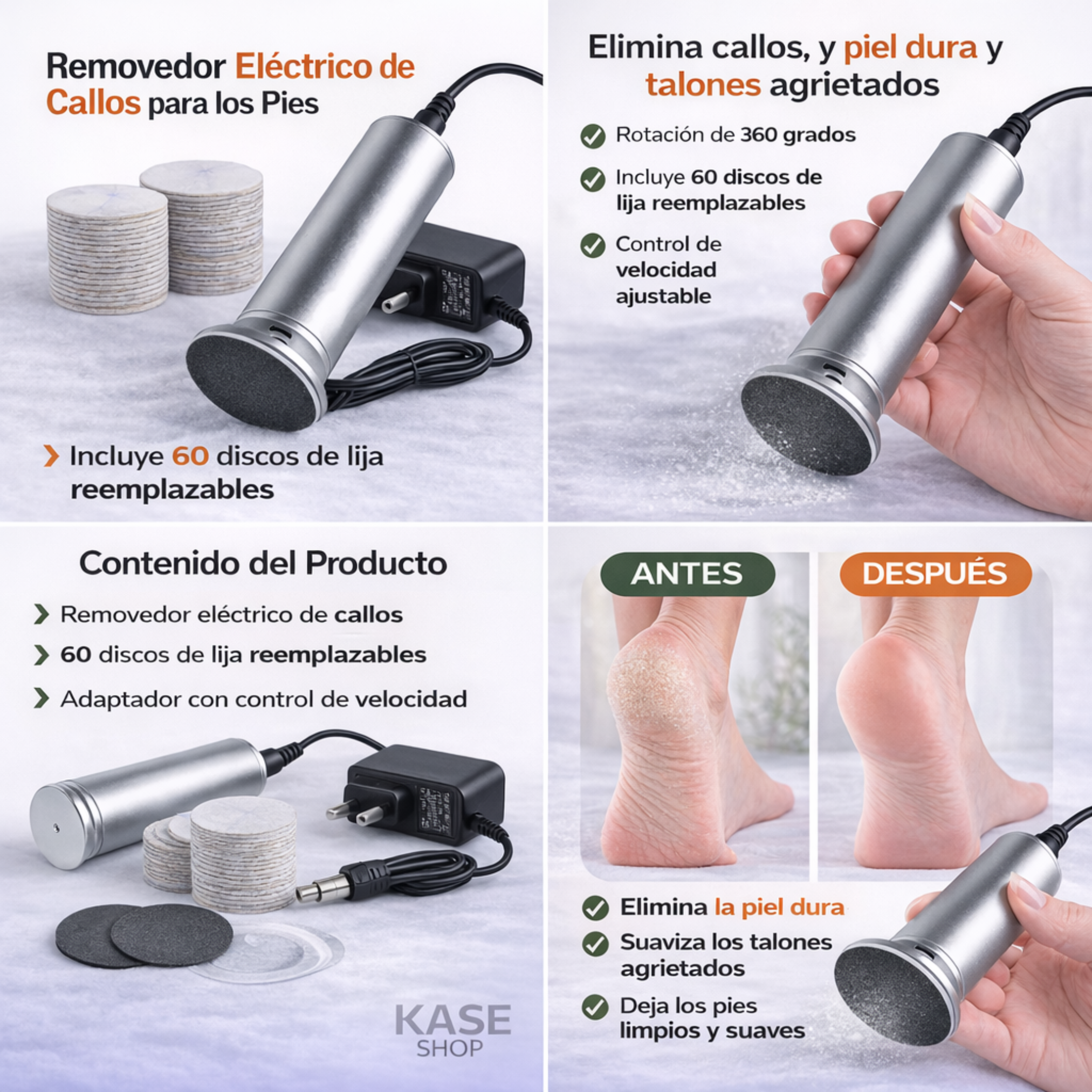 lima para callos de pies