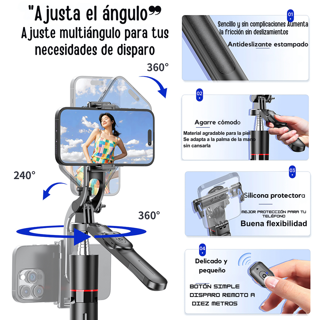 Trípode Ajustable para Celular