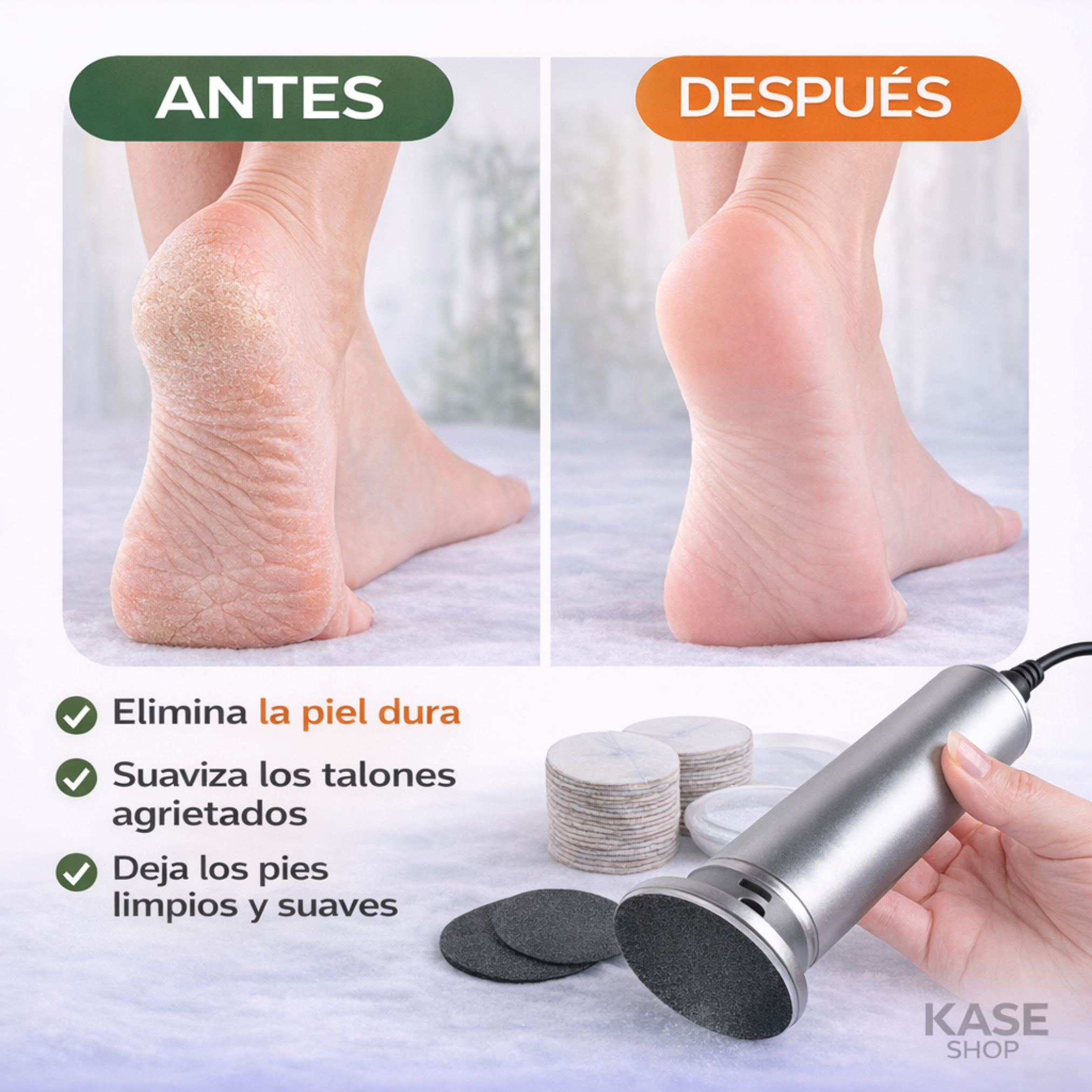 lima para callos de pies