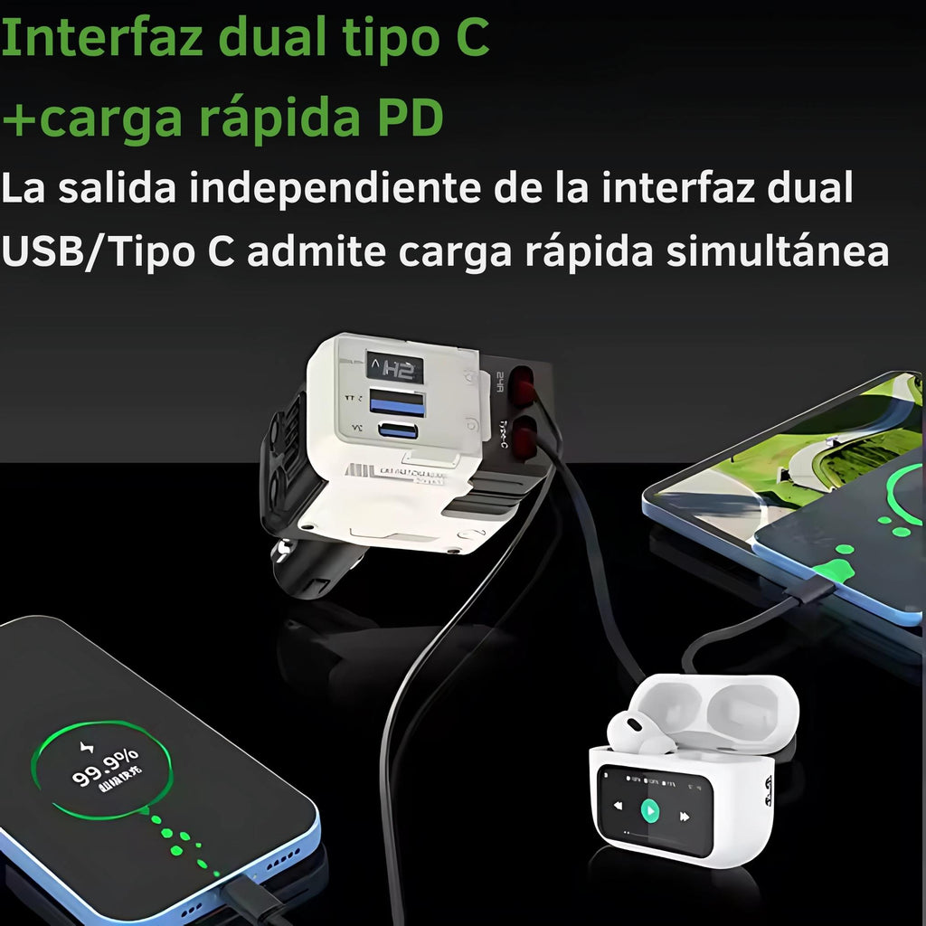 cargador  para celular de  carro