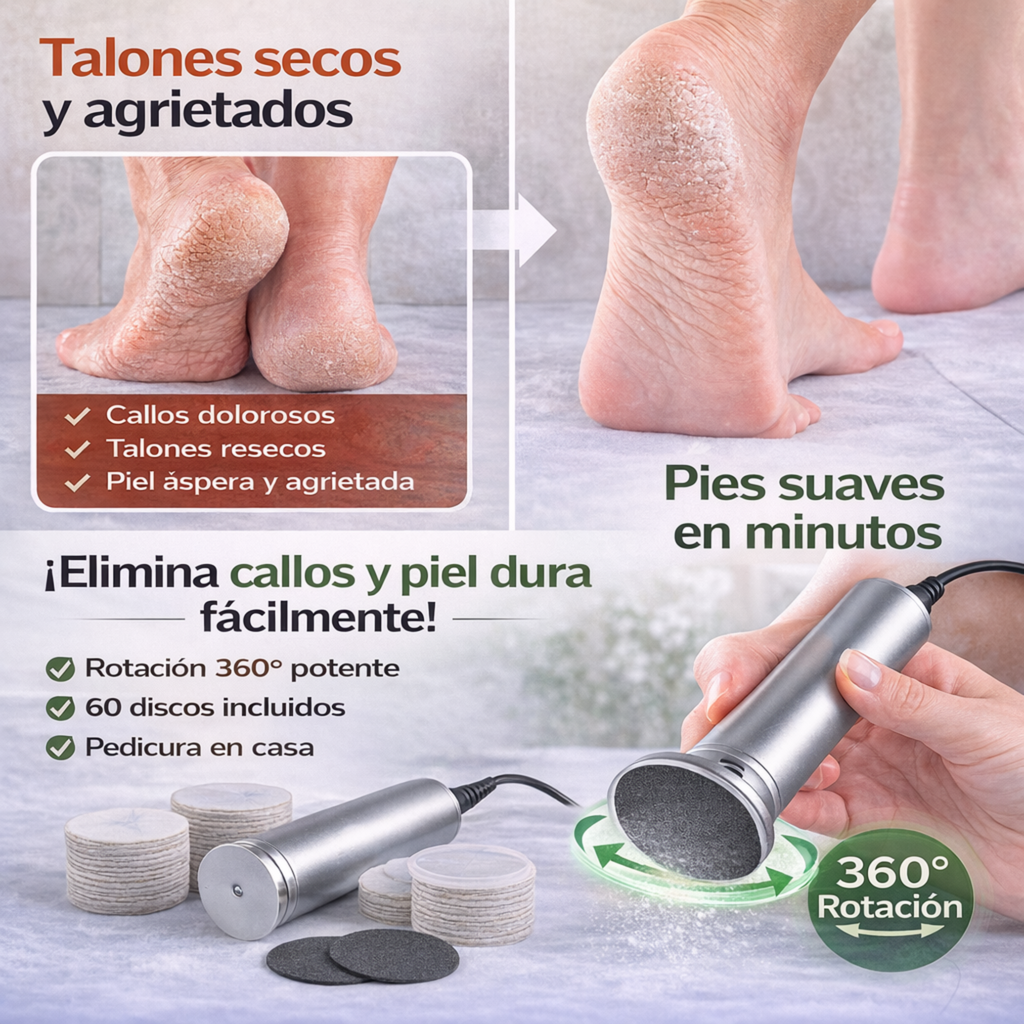 lima para callos de pies