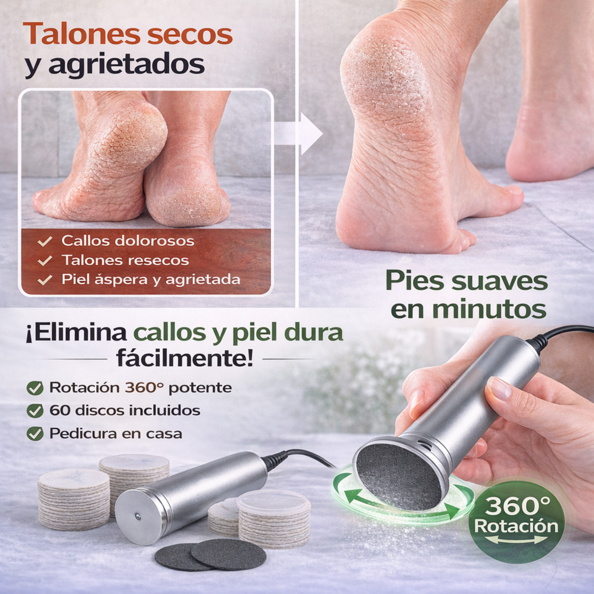 lima para callos de pies