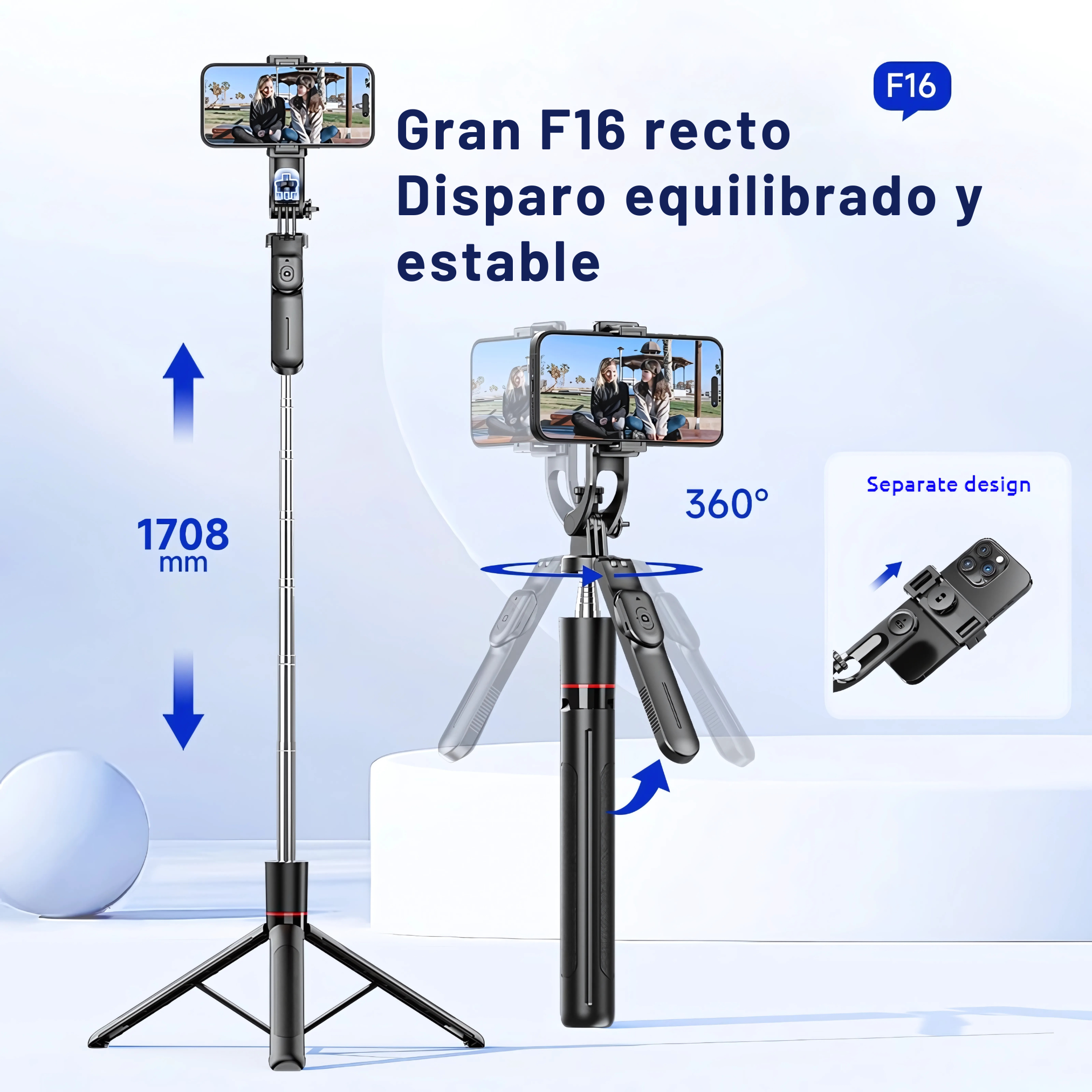 Trípode Ajustable para Celular